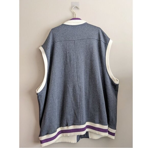 Sean John Varsity fleece vest - Picture 2 of 7